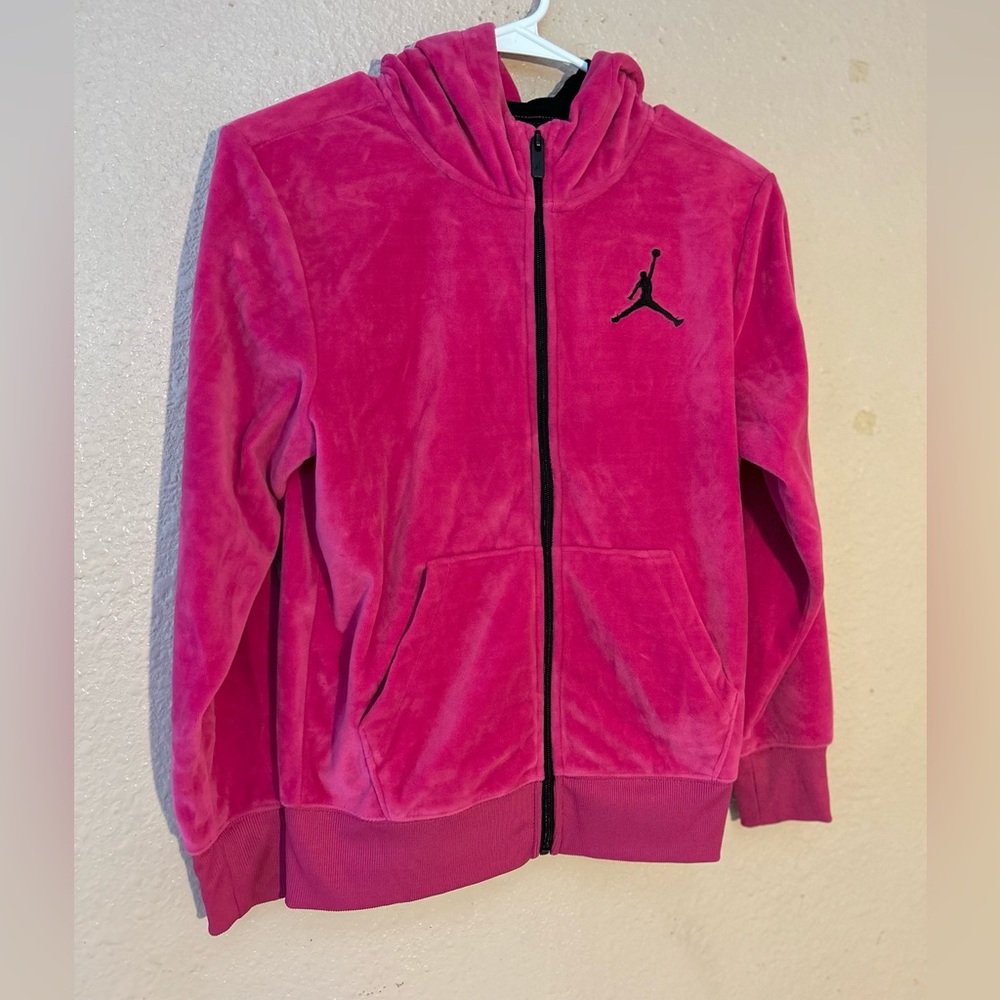 Jordan velvet sweater kids size large